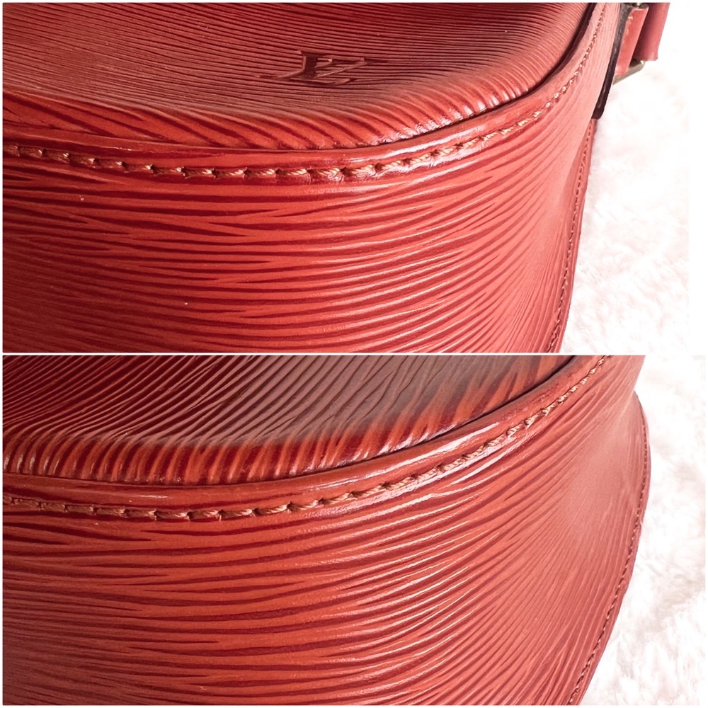 Louis Vuitton Saint Cloud In Brown Epi Leather Vintage Crossbody Shoulder Bag - Picture 15 of 16